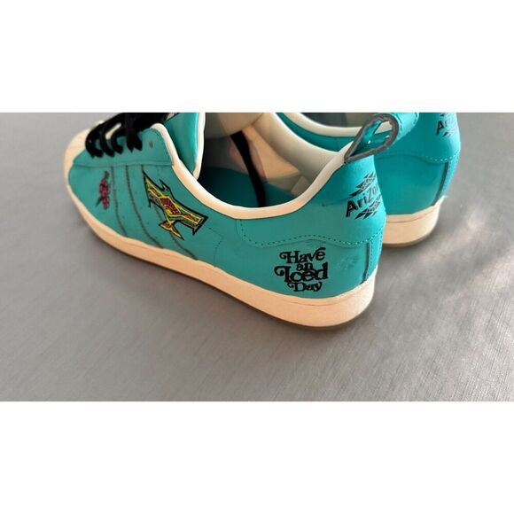 Size 11 - adidas Arizona x Superstar Have an Iced Day - Teal White - Picture 4 of 7